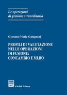 Profili di valutazione nelle operazioni di fusione: concambio e Mlbo