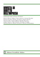 Rivista di diritto dell'impresa (2021) vol.1 edito da Edizioni Scientifiche Italiane