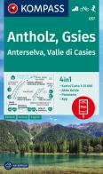 Anterselva, Valle di Casies. Ediz. italiana e tedesca. Con carta escursionistica edito da Kompass