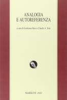 Analogia e autoreferenza edito da Marietti 1820