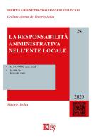 La responsabilità amministrativa nell'Ente locale di Vittorio Italia edito da Key Editore