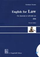 English for law di Girolamo Tessuto edito da Giappichelli