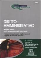 Diritto amministrativo. Manuale di base per la preparazione alla prova orale edito da Edizioni Giuridiche Simone