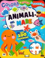 Animali del mare. Colora e gioca stickers. Ediz. a colori edito da 2M
