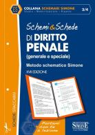 Schemi & schede di diritto penale (generale e speciale). Metodo schematico Simone edito da Edizioni Giuridiche Simone