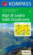 Carta escursionistica n. 71. Lago di Garda. Alpi di Ledro, Valli Giudicarie 1:50000 edito da Kompass