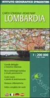 Lombardia 1:200 000. Ediz. multilingue edito da De Agostini
