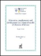 Education, employment and development in a classical model of division of labour di Angelo Siddi edito da Aracne