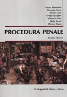 Procedura penale edito da Giappichelli