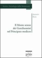 Il Monte senese dei Gentiluomini nel principato mediceo di Antonio Ruiu edito da Plus