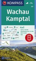 Carta escursionistica n. 207. Wachau, Kamptal 1:50.000 edito da Kompass