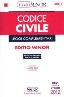 Codice civile. Leggi complementari. Ediz. minor edito da Edizioni Giuridiche Simone