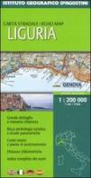 Liguria 1:200 000. Ediz. multilingue edito da De Agostini