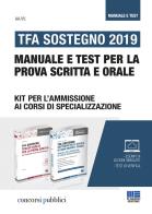 TFA Sostegno 2019. Manuale e test per la prova scritta e orale di Pietro Boccia edito da Maggioli Editore