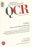 QCR. Quaderni del Circolo Fratelli Rosselli (2019) vol.1 edito da Pacini Editore