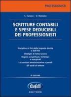 Scritture contabili e spese deducibili dei professionisti di Sante Caruso, Ugo Romano edito da Buffetti