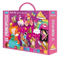 Principesse. Mega box arts & crafts. Ediz. a colori. Con Prodotti vari edito da Sassi