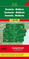 Romania-Moldavia 1:500.000 edito da Freytag & Berndt