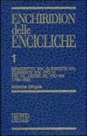 Enchiridion delle encicliche. Ediz. bilingue vol.1 edito da EDB