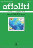 Ofioliti. An international journal on ophiolites and modern oceanic lithosphere (2023) vol.48.1 edito da Edizioni ETS