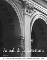 Annali di architettura (2015) edito da Marsilio