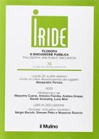 Iride (2015) vol.2 edito da Il Mulino