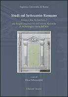 Studi sul Settecento romano. Antico, città, architettura vol.1 edito da Quasar