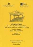 Archeologia e calcolatori (2013). Supplemento vol.4 edito da All'Insegna del Giglio