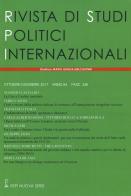 Rivista di studi politici internazionali (2017) vol.4 edito da Studium
