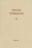 Studi verdiani vol.26 edito da Ist. Nazionale Studi Verdiani