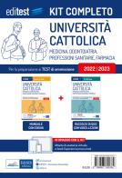 Kit completo EdiTEST. Università Cattolica. Medicina, odontoiatria, professioni sanitarie: Teoria & Test-2500 quiz. Con ebook. Con software di simulazione edito da Editest