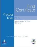 First certificate pratice test plus (con chiave) vol.1 di Luque-mortimer  L., N. Kenny, D.l. Fried-booth edito da Longman