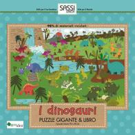 I dinosauri. Puzzle gigante. Con libro edito da Sassi