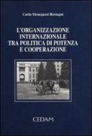 L' organizzazione internazionale tra politica di potenza e cooperazione di Carla Meneguzzi Rostagni edito da CEDAM