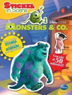 Monsters Inc. Sticker in scena. Con adesivi edito da Disney Libri