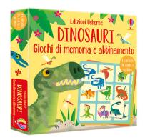 Dinosauri. Giochi di memoria e abbinamento. Con Carte. Con Prodotti vari di Sam Smith edito da Usborne Publishing