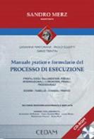 Manuale pratico e formulario del processo di esecuzione. Con CD-ROM di Sandro Merz edito da CEDAM