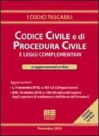 Codice civile e di procedura civile e leggi complementari edito da Maggioli Editore