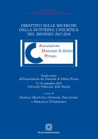 Dibattito sulle ricerche della dottrina civilistica nel biennio 2017-2018 edito da Edizioni Scientifiche Italiane