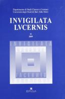 Invigilata lucernis vol.31 edito da Edipuglia