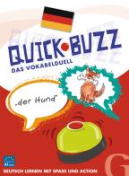 Quick Buzz. Das Vokabelduell. Sprachspiel. Per la Scuola media edito da Hueber