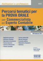 Percorsi tematici per la prova orale per commercialista ed esperto contabile edito da Edizioni Giuridiche Simone