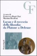 Lacan e il rovescio della filosofia: da Platone a Deleuze edito da Franco Angeli