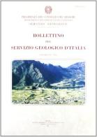 Bollettino del Servizio Geologico d'Italia vol.115 edito da Ist. Poligrafico dello Stato