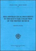 Neo-Assyrian legal documents in the Kouyunjik collection of the British Museum di Theodore Kwasman edito da Pontificio Istituto Biblico