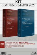 Kit Compendio di diritto civile+Compendio di diritto amministrativo. Ediz. maior di Caringella, De Gioia edito da Dike Giuridica