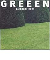 Green. Calendario 2004 piccolo edito da Lem