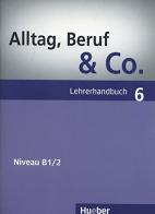Alltag, Beruf & Co. Lehrerhandbuch vol.6 edito da Hueber
