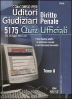 Concorso per uditori giudiziari vol.2 edito da Edizioni Giuridiche Simone