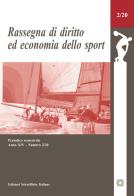Rassegna di diritto ed economia dello sport (2020) vol.2 edito da Edizioni Scientifiche Italiane